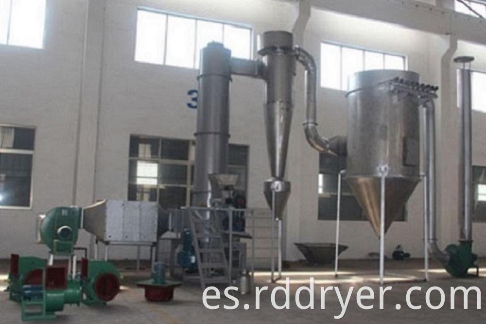 Conduction Type Coating Additives Flash Drying Machine